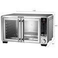thumbnail image 2 of Horno tostador Air Fryer Gourmia XL Digital con puertas francesas, 2 of 5