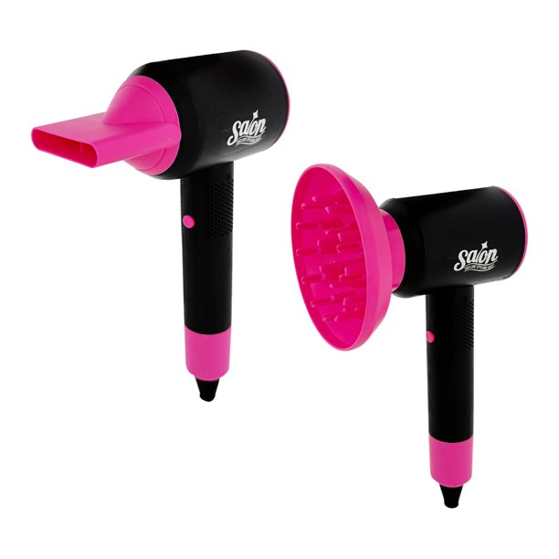 Set de Belleza, Juguete Secador De Cabello Y Accesorios Niña rosa ESPEJO