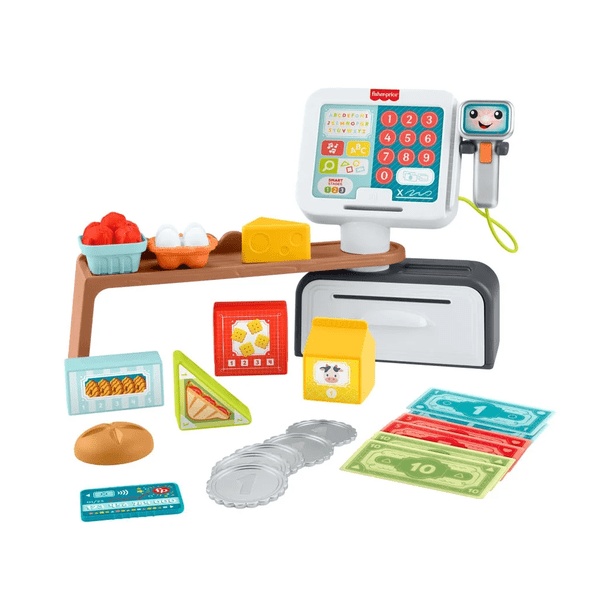 Caja Registradora para Niños Mattel Fisher-Price Escanea y Aprende