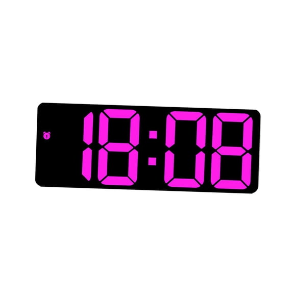 Reloj Digital de Escritorio Sunnimix Despertador Digital con Brillo Ajustable