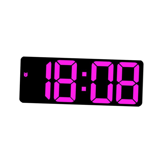 Reloj Digital de Escritorio Sunnimix Despertador Digital con Brillo Ajustable