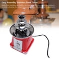thumbnail image 4 of Fuente De Chocolate De 3 Niveles, Máquina De Fondue De Fuente Eléctrica De Acero Inoxidable, Versátil Máquina De Fusión Eléctrica Para Fiestas, Cumpleaños, Bodas, Queso, 4 of 7