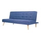 thumbnail image 1 of Sofá Cama Taipei Loomber Color Azul Marino Respaldo Reclinable 3 Posiciones, 1 of 8