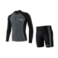thumbnail image 2 of Traje de neopreno para hombre, traje de buceo, parte superior e inferior para kayak, piragüismo y deportes acuáticos. XXXL, 2 of 9
