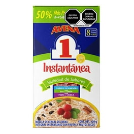 Avena instantánea N1 con frutas y frutos secos  12 sobres de 35 g c/u