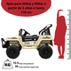thumbnail image 4 of Camioneta Montable Electrica para Niños Control Remoto 12v - Beige, 4 of 7