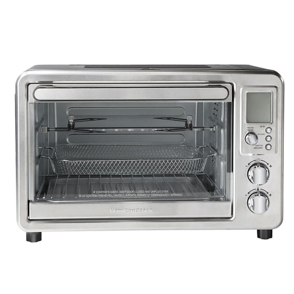 Horno con Freidora de Aire Hamilton Beach Digital Acero Inoxidable