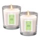 thumbnail image 2 of Vela Aromática AREON Home Perfumes Moon Line White Santal de Cera de Soja en Vaso de Vidrio para Hogar, Oficina y Aromaterapia, 2 of 3