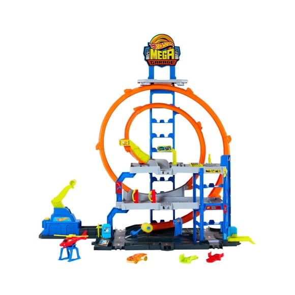 Pista de Juguete Mattel Hot Wheels Mega Garage