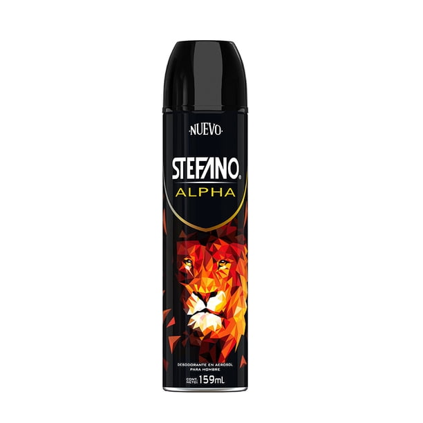 Imagen 5 de Desodorante Hombre Stefano Alpha Antitranspirante en Aerosol 159 ml
