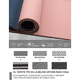 thumbnail image 5 of Tapete Para Yoga Ejercicio Entrenamiento 8mm Grosor 183x61cmLab.G  Color Rosa Y Azul, 5 of 5