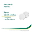thumbnail image 3 of Aspirina 500 mg 12 Tabletas Efervescentes, 3 of 4