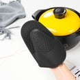 thumbnail image 4 of Guante de silicona resistente al calor para horno | Almohadilla de silicona gruesa y antideslizante | Guante de cocina con protección térmica | Guante de cocina duradero y resistente a quemadura, 4 of 5