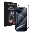 thumbnail image 3 of Mica Cristal Vidrio Templado 9D Premium MR. GADGETS para iPhone 16 Serie iPhone 16 Plus, 3 of 9