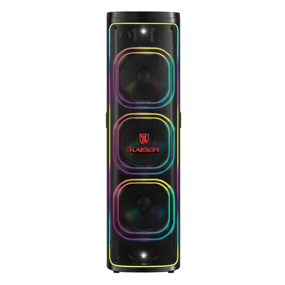 Block 3x12 pulgadas + TW 2 pulgadas Kaiser square light KSR-LINK Bluetooth 170W RMS KSB-4226