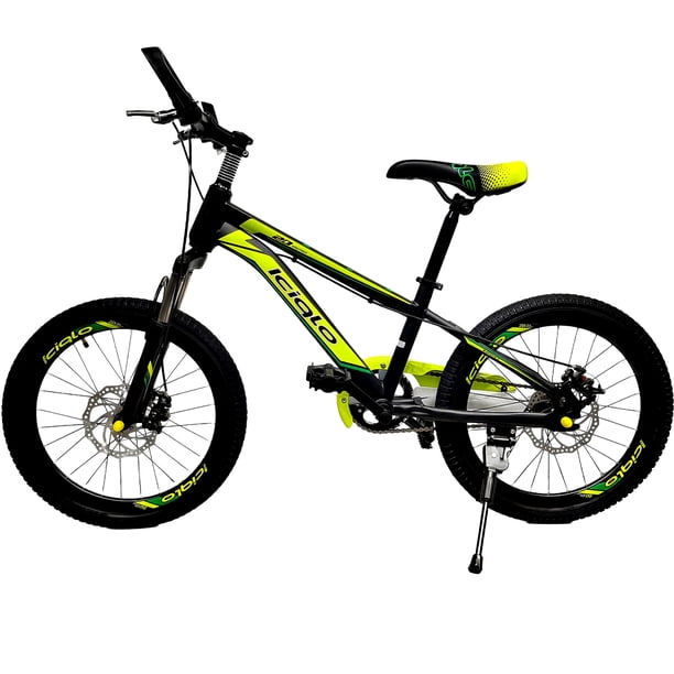 Bicicleta Infantil Deportiva Niños R-20 Acero Pie De Apoyo