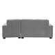 thumbnail image 4 of Sofá Love Chaise Derecho en L Eros 3 Plazas Gris para Sala, 4 of 8