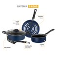 thumbnail image 3 of Batería de Cocina DELEITE 5 Piezas Antiadherente Azul, 3 of 7