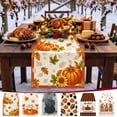 thumbnail image 1 of MTBLYS Mantel con calavera de azúcar del Día de Muertos | Camino de mesa a cuadros estilo fiesta mexicana para decoración de fiestas | Cubierta de mesa de comedor 100% lino para el hogar y la cocina, 1 of 8