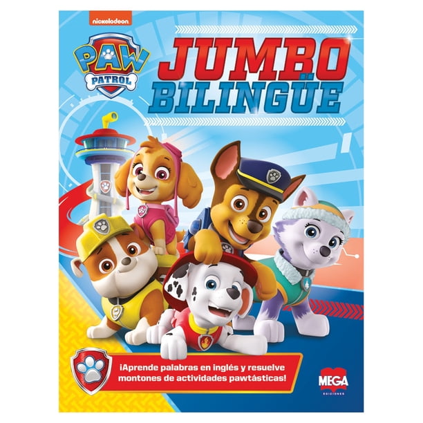 Jumbo bilingüe Paw Patrol Ediciones Larousse Infantil y Juvenil Actividades 1