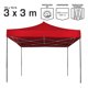 thumbnail image 2 of Toldo Plegable 3X3 Metros Carpa Reforzada Estructura De Acero Impermeable Para Jardín, Tianguis Y Eventos, 2 of 4