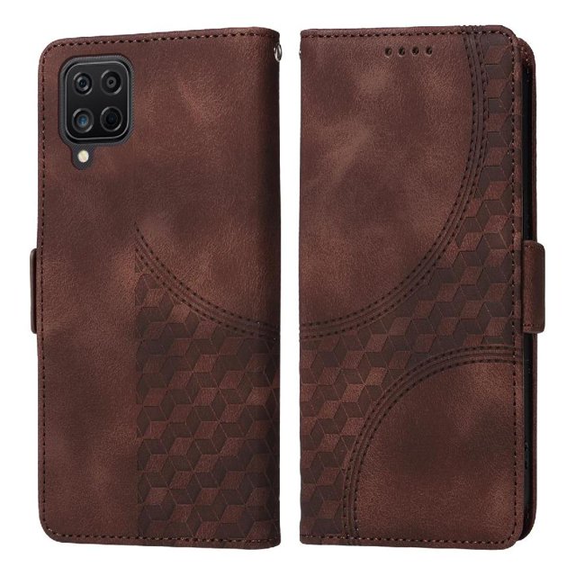 Funda GANGXUN para Samsung Galaxy A12 5G con diseño acolchado elegante, cuero PU, protección total y ajuste preciso