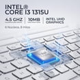thumbnail image 3 of Laptop ASUS Vivobook 15 Intel Core i3 1315U 16GB 512GB SSD 15.6” Full HD W11 Plata Teclado Español Ideal para Trabajo y Multitarea, 3 of 6