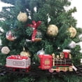 thumbnail image 4 of Tren De Navidad Con Sonidos Y Luces Juego De Mini Tren De Juguete De Vagón De Riel Eléctrico Para Navidad Y Decoración Del Hogar Advancent HA039298-00, 4 of 6