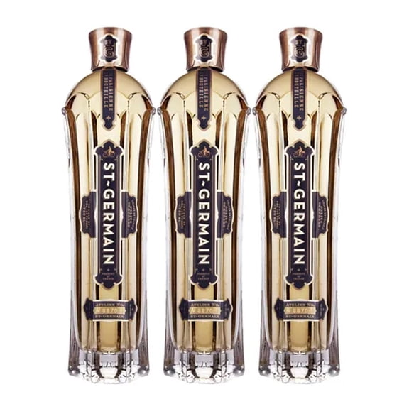 Paquete de 3 Licor St Germain 750 ml