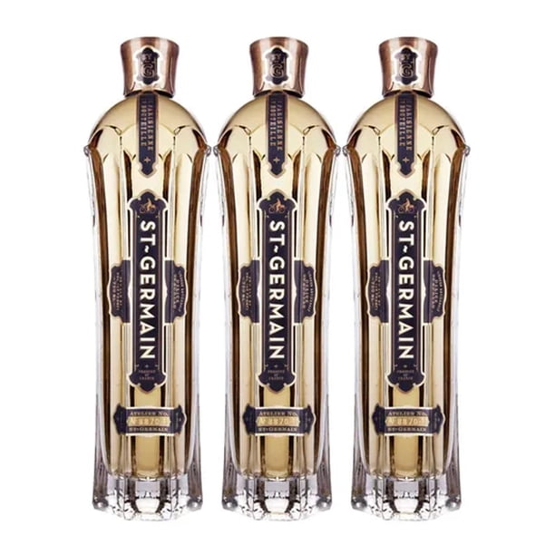 Paquete de 3 Licor St Germain 750 ml