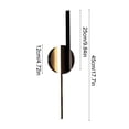 thumbnail image 3 of Lámparas de pared LED de ambiente, lámparas de pared para pasillo, lámparas de pared para fondo de sala de estar, lámparas de entrada de hotel, lámparas de pared decorativas, lámpara de pared de hierr, 3 of 6