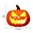 thumbnail image 3 of Decoraciones de Halloween, adornos de Halloween, regalos de Halloween, lámpara de luz LED de calabaza de Halloween, linterna creativa, accesorios para el hogar, barra de calabaza, calabaza de terror, 3 of 6