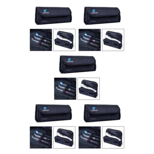 Seitruly Estuche de viaje Bolsa de transporte Bolsa de almacenamiento para Flosser de agua Azul oscuro Type2