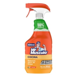 Limpiador Liquido para Cocinas Mr. Músculo Desengrasante Naranja 650 ml