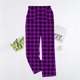thumbnail image 1 of Puyaiuu Women's Pajama Pants With Pockets Flannel Pajama All kinds of Print Comfy Lounge Pant Fuzzy Sleep Bottoms with Pockets Gift, 1 of 5