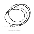 thumbnail image 2 of ELAYARD 2Ud Cable De Gym En Negro Para Equipos De Entrenamiento Con Flexibilidad Mejorada, 2 of 8