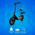 thumbnail image 4 of Scooter Eléctrico Vorago SC-400 velocidad máxima de 25 km/h negro con asiento, 4 of 4