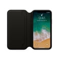 thumbnail image 3 of Funda de piel para iPhone X de Apple - Negro, 3 of 4