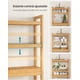 thumbnail image 5 of SONGMICS Mueble para Inodoro, Estante sobre Inodoro, Estantería de 3 Niveles, Estante Ajustable, Beige Natural, 5 of 6