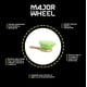 thumbnail image 2 of Cepillo Corto para Limpieza de Exteriores Major Wheel Mango Corto, 2 of 5