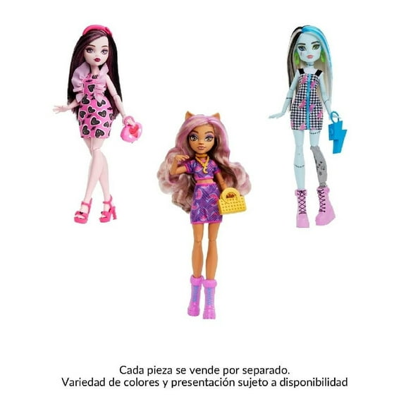 Muñeca Monster High Pijamas Monstruosas Sorpresa. Varios Modelos 1 pieza