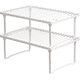 thumbnail image 1 of Estantes apilables de almacenamiento de cocina Xtellar blanco, 1 of 4