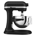 thumbnail image 4 of Batidora de pie con elevador de tazón KitchenAid - 5.5 cuartos - 500 vatios - negro mate, 4 of 5