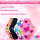 thumbnail image 2 of Toallas Femeninas de Tela Reutilizables Ecobaby Original Estampado, 2 of 8