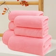 thumbnail image 4 of 6 Pcs Bath Towels Set For Bathroom Thick Soft Absorbent Towel Set Of 6 Household Wash Face Gift Towel, 4 of 6