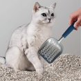 thumbnail image 1 of Apmemiss Clearance Cat Litter Scoop, Sturdy Litter Cleaner Corner Shovel, Stainless Steel Mesh Litter Shovel, Easy to Clean Reptile Terrarium Sand Waste, Beach Shovel, 1 of 5