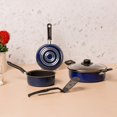 thumbnail image 2 of Batería de Cocina DELEITE 5 Piezas Antiadherente Azul, 2 of 7