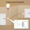thumbnail image 2 of 3X Módulo de Interruptor de Atenuación Inteligente Tuya Zigbee, Control de 2 Canales, Luces LED, Interruptor Regulable, Atenuación Continua + Control por Voz, 2 of 5