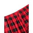 thumbnail image 4 of Qarigey Pijamas navideños a juego con la familia a cuadros ropa de dormir de manga larga vacaciones Navidad Loungewear Homewear Pijama Bebé 12-18M, 4 of 6