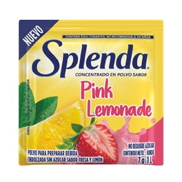 Polvo para prepapar bebida Splenda sabor limonada rosa 7 g